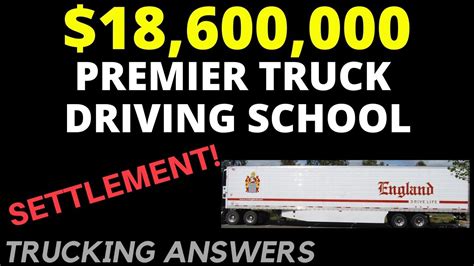 cr england premier trucking school